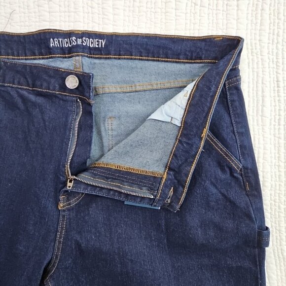 Articles of Society Men’s 38x32 Wide Leg Blue Shade Utility Jeans NEW $108 NWT - Picture 15 of 16